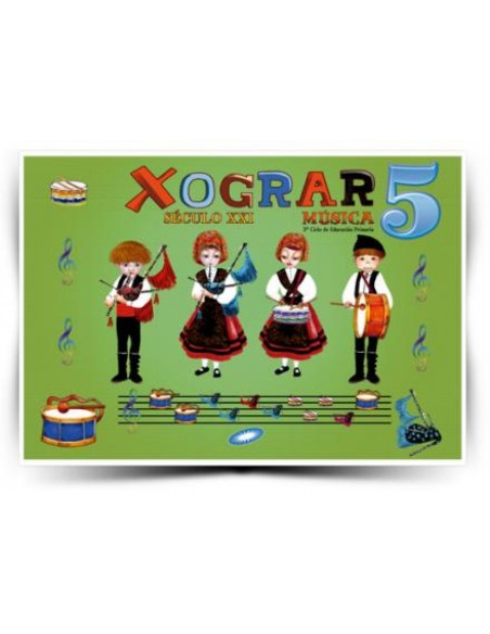 MUSICA 5 EP XOGRAR SECULO XXI LIBRO GALEGO