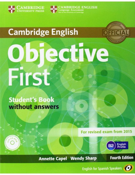 Objective first certificate stkeycd