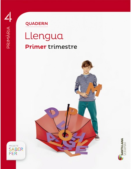 QUADERN LLENGUA 4 PRIMARIA PRIMER TRIMESTRE SABER FER