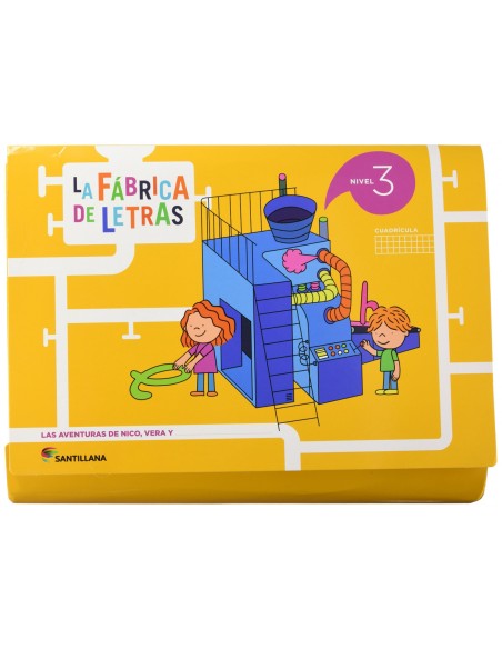 La fabrica de las letras cuadricula 5 anos