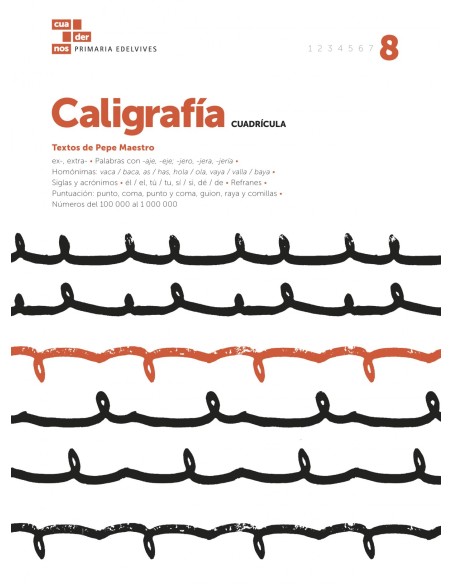 Caligrafia cuadricula 8