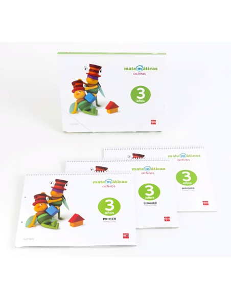 MATEMATICAS ACTIVAS 3 ANOS 2017