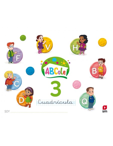 LECTOESCRITURA 3 ABCOLE CUADRICULA