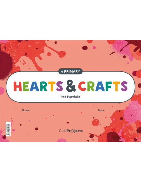 HEARTS ampCRAFTS RED NOTEBOOK I ED19 4 PRIMARY