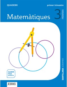 QUADERN MATEMATIQUES 1 3RPRIMARIA SABER FER AMB TU VALENCIA 2019