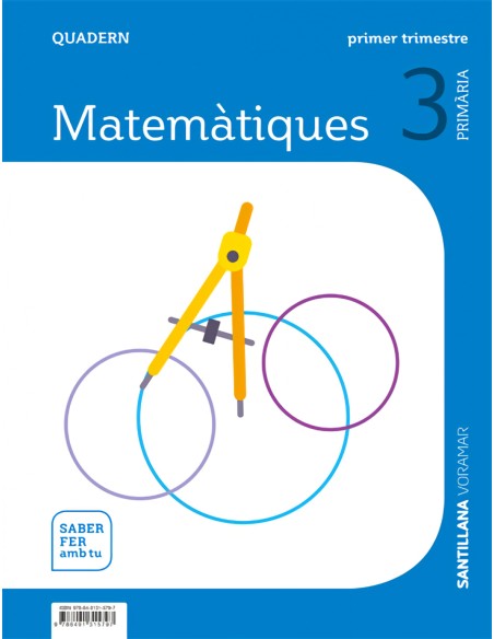 QUADERN MATEMATIQUES 1 3RPRIMARIA SABER FER AMB TU VALENCIA 2019