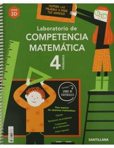 LABORATORIO DE COMPETENCIA MATEMATICA 3D 4 PRIMARIA