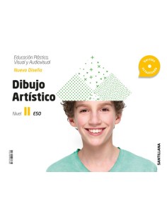 CUADERNO EDUCACION PLASTICA VISUAL Y AUDIOVISUAL DIBUJO ARTISTICO SERIE DISENA NIVEL II ESO