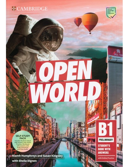 Open World Preliminary Self Study Pack SB w Answers w Online Practice and WB w Answers w Audio Download and Class Audio