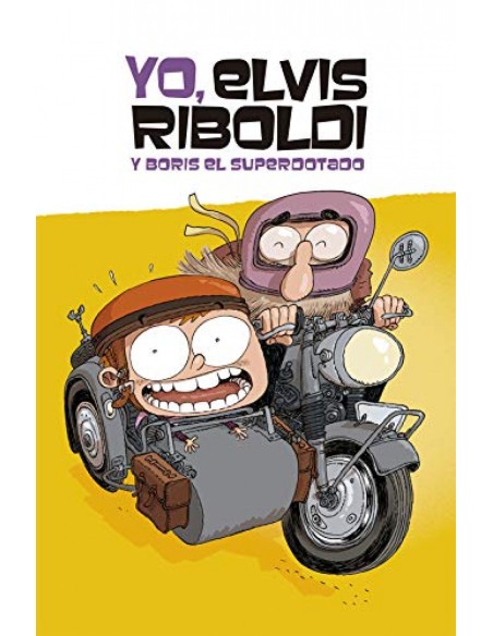 Yo Elvis Riboldi y Boris el superdotado