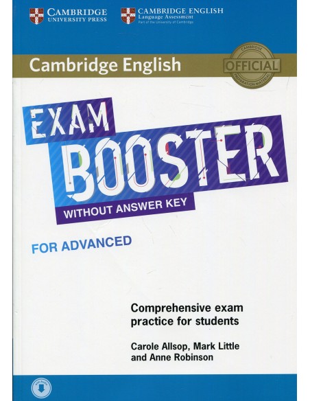 Cambridge English Exam Boosters Booster for Advanced without Answer Key with Audio