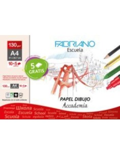 Minipack 105 laminas gratis dibujo fabriano a4 130g