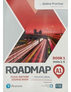 ROADMAP A1 FLEXI EDITION COURSE BOOK 1 WITH EBOOK AND ONLINE PRACTICE AC