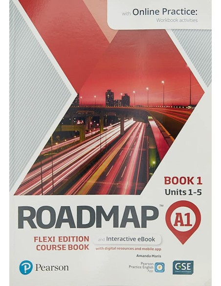 ROADMAP A1 FLEXI EDITION COURSE BOOK 1 WITH EBOOK AND ONLINE PRACTICE AC