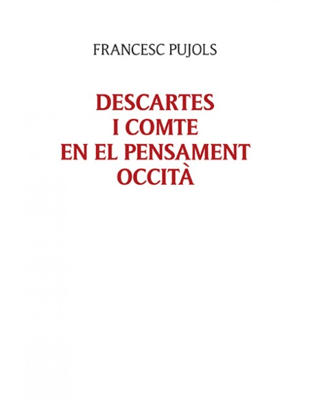 Descartes i Comte en el pensament occita