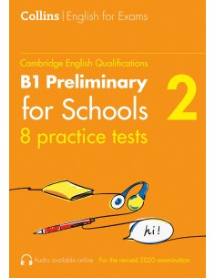 PRACTICE TESTS FOR B1 PRELIMINARY FOR SCHOOLS PET VOLUMEN 2