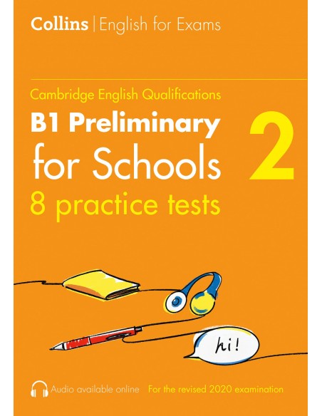 PRACTICE TESTS FOR B1 PRELIMINARY FOR SCHOOLS PET VOLUMEN 2