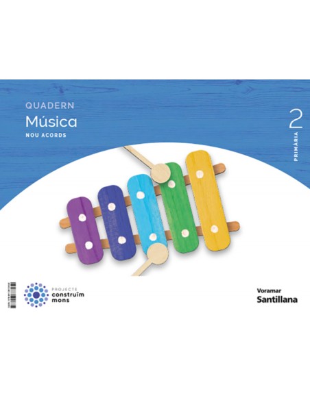 QUADERN MUSICA 2NPRIMARIA NOU ACORDS VALENCIA 2023