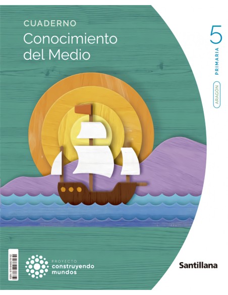 CONOCIMIENTO DEL MEDIO ARAGON MOCHILA LIGERA 5 PRIMARIA CONSTRUYENDO MUNDOS