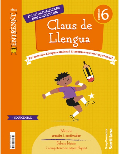 QUADERN LLENGUA 6EPRIMARIA SERIE ENTRENAT CATALUNYA 2023