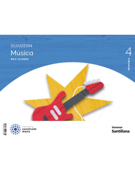 QUADERN MUSICA 4TPRIMARIA NOU ACORDS VALENCIA 2023