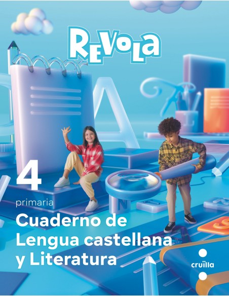 Cuaderno lengua castellana 4tprimaria Revola Catalunya 2023