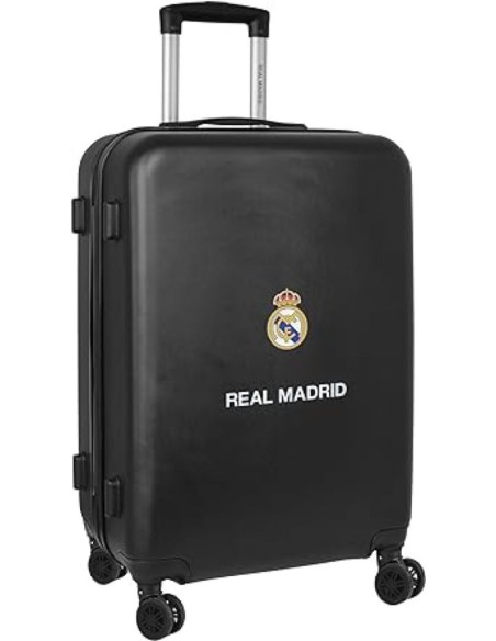 TROLLEY CABINA 24 REAL MADRID COLOR NEGRO