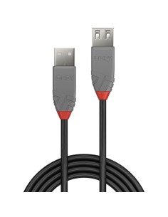 36701 cable USB 0,5 m USB 2.0 USB A Negro, Gris 2