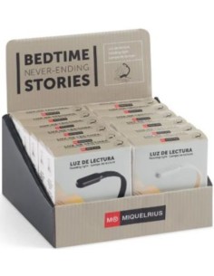 Expositor 12 lamparas de lectura