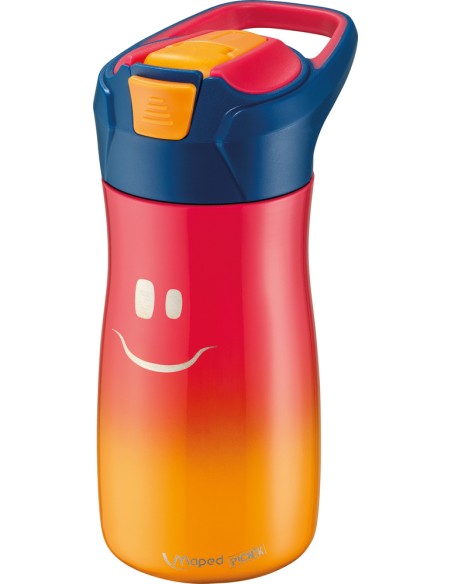 Picnik Uso diario 430 ml Acero inoxidable Azul, Naranja, Rojo