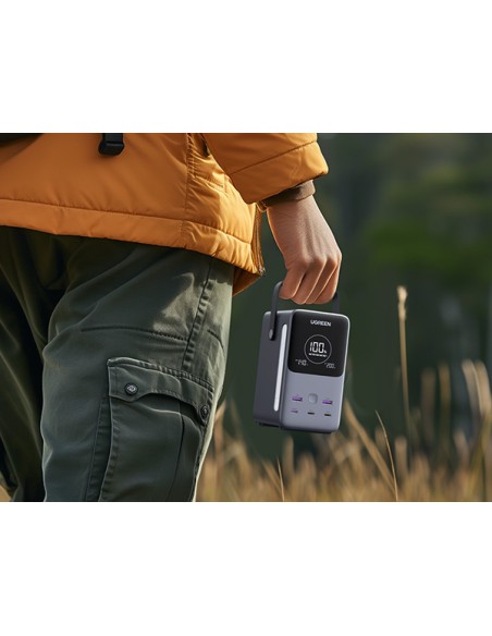 Nexode Power Bank 48000 mAh Litio Gris