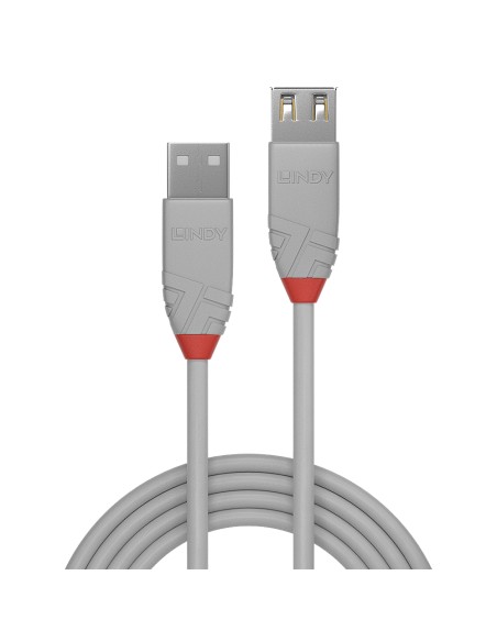 36715 cable USB 5 m USB 2.0 USB A Gris