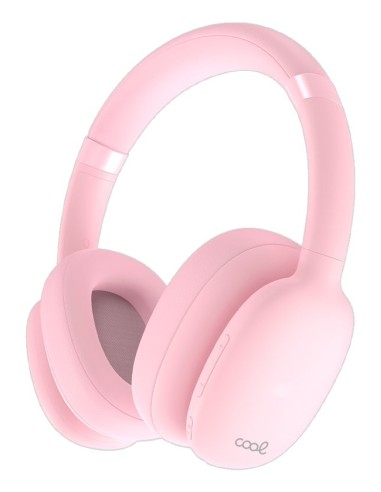 COOL Roller Auriculares Inalámbrico Diadema Llamadas/Música USB Tipo C Bluetooth Rosa