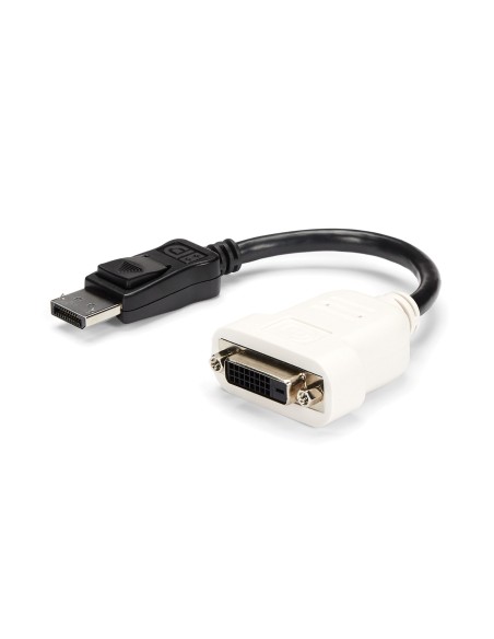 Adaptador Gráfico DisplayPort a DVI - Conversor de Vídeo Externo DP - Hasta 1920x1200 - Pasivo