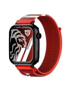 Save Family PLUS SmartWatch Ed. Athletic Club Bilbao con GPS y llamada Negro Correa Tela Roja NO INCLUYE SIM