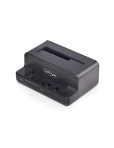 Clonador NVMe M.2 a SATA de 2.5/3.5 - Dock Duplicador Autónomo de 2 Bahías para SSD - Bidireccional NVMe a SATA / SATA a NVMe - 