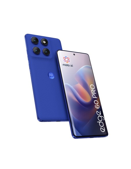 edge 60 pro 16,9 cm (6.67") SIM doble Android 15 5G USB Tipo C 12 GB 512 GB 6000 mAh Azul