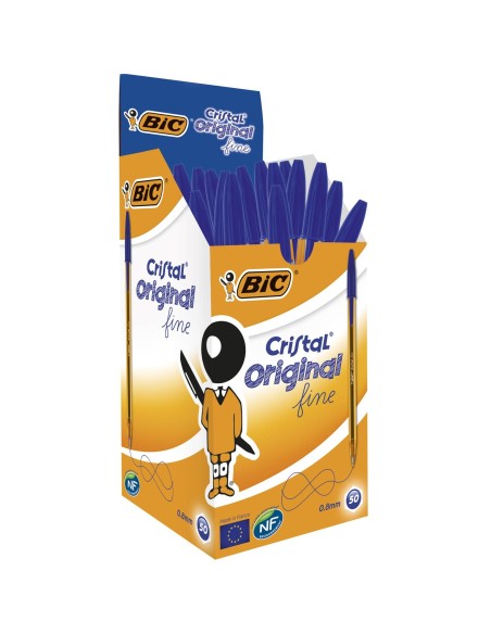 872730 bolígrafo Azul Fino 50 pieza(s)