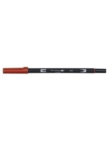 ROTULADOR TOMBOW DOBLE PUNTA PINC. ROJO - Pack de 6 unidades