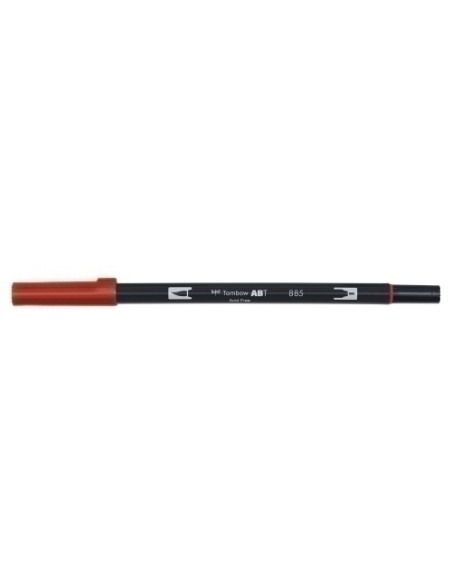 ROTULADOR TOMBOW DOBLE PUNTA PINC. ROJO - Pack de 6 unidades