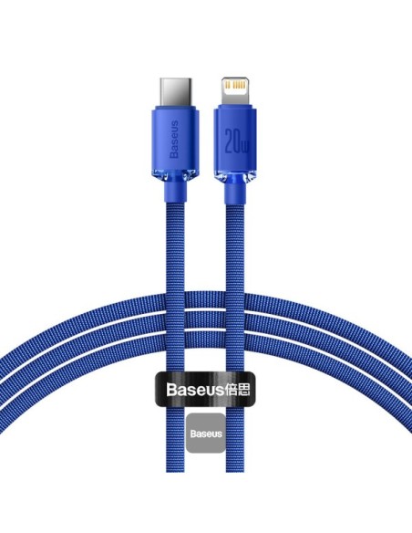 CAJY000203 cable de conector Lightning 1,2 m Azul