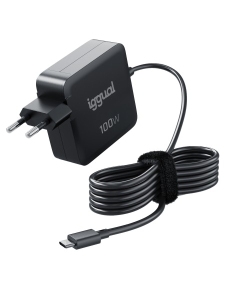 PD 100W Universal Negro Corriente alterna Carga rápida Interior