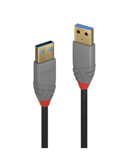 36753 cable USB 3 m USB 3.2 Gen 1 (3.1 Gen 1) USB A Negro, Gris