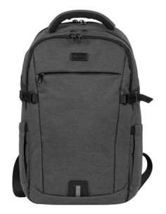 NTO-2226 mochila City backpack Negro, Gris Poliéster
