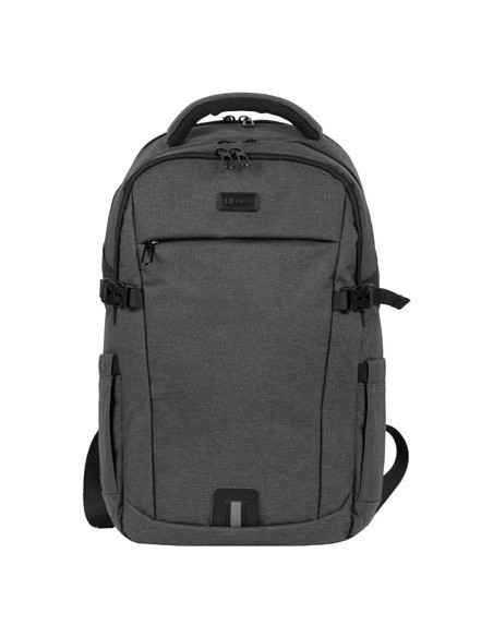 NTO-2226 mochila City backpack Negro, Gris Poliéster