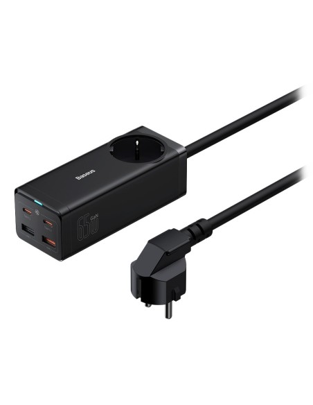 PSZM000901 adaptador e inversor de corriente Interior 65 W Negro
