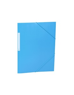 2033K09 carpeta Cartón, Polipropileno (PP) Azul A4