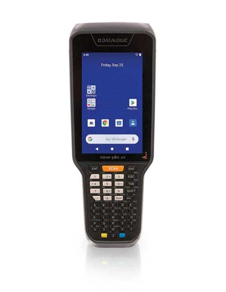 Skorpio X5 ordenador móvil de mano 10,9 cm (4.3") 800 x 480 Pixeles Pantalla táctil 488 g Negro