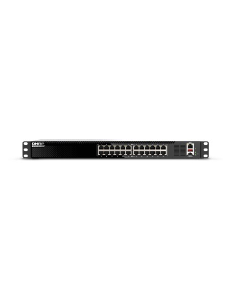 QSW-M3224-24T switch Gestionado L3 10G Ethernet (100/1000/10000) 1U Negro, Plata