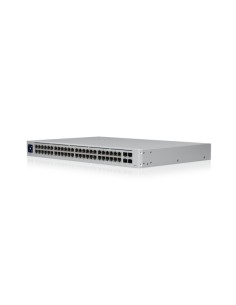 UniFi USW-48-POE switch Gestionado L2 Gigabit Ethernet (10/100/1000) Energía sobre Ethernet (PoE) 1U Acero inoxidable